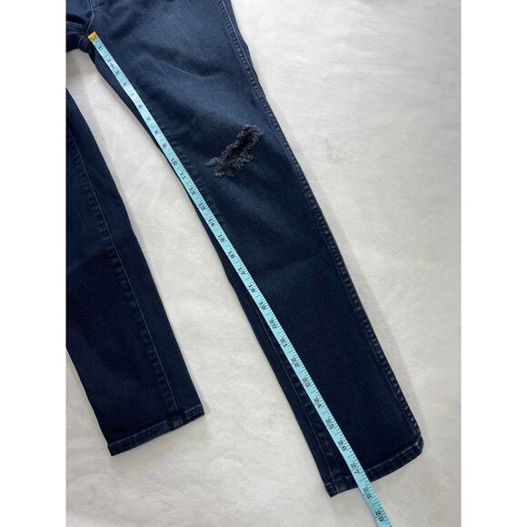 Madewell 10" High Rise Skinny Jeans Dark Blue Capsule Vacation Easy Travel Ready - Picture 10 of 10